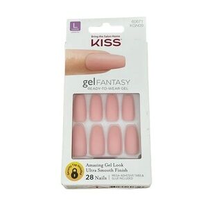 KISS GelFantasy Ready-to-Wear Gel Nails - Pink